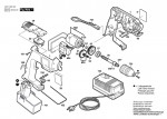 Bosch 0 601 938 5B3 GBM 12 VES-2 Cordless Drill 12 V / GB Spare Parts GBM12VES-2